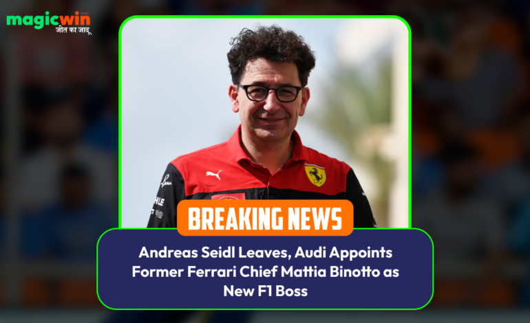  Andreas Seidl Leaves, Audi Appoints Former Ferrari Chief Mattia Binotto as New F1 Boss