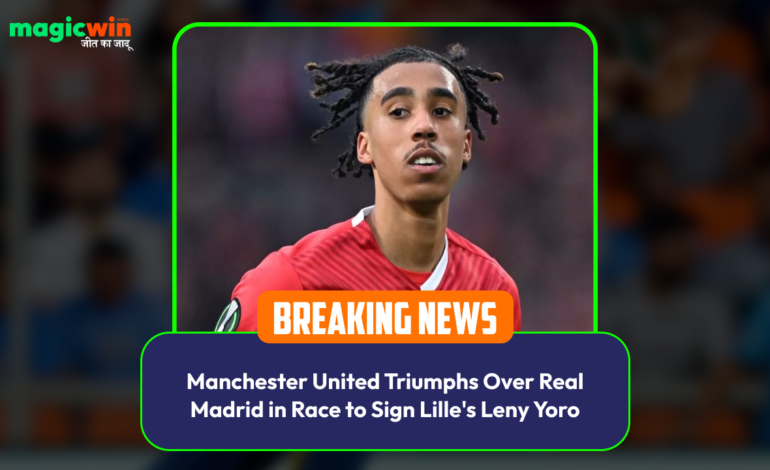  Manchester United Triumphs Over Real Madrid in Race to Sign Lille’s Leny Yoro