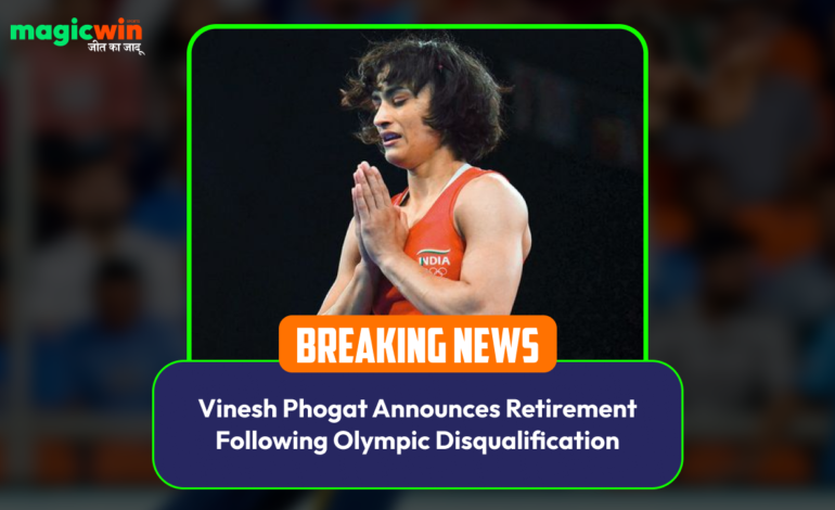  Vinesh Phogat Announces Retirement Following Olympic Disqualification