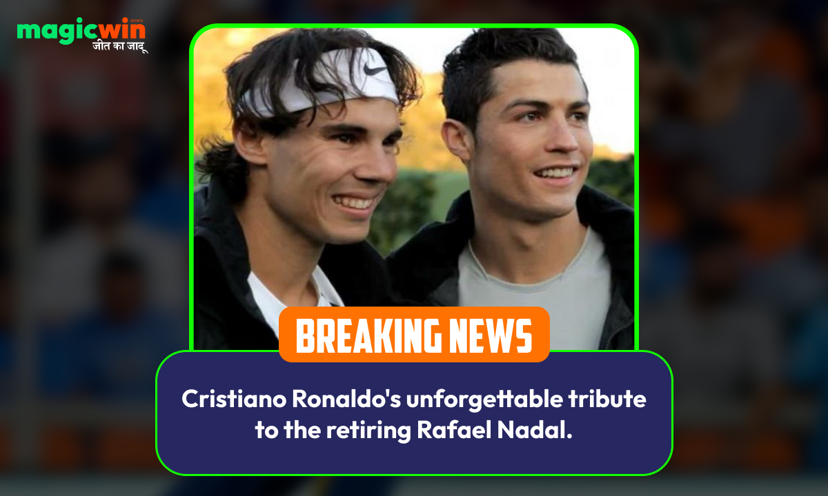 Cristiano Ronaldo’s unforgettable tribute to the retiring Rafael Nadal